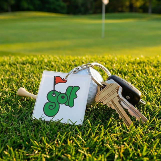 Golf Wang Vibrant Green and Red Keychain (Creator Uploaded)