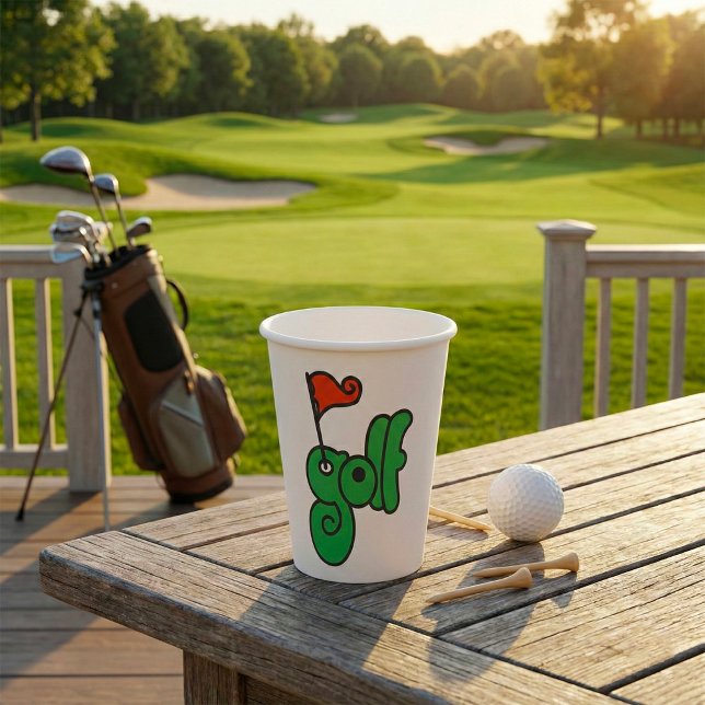 Golf Wang Vibrant Green and Red Paper Cups (Creator Uploaded)