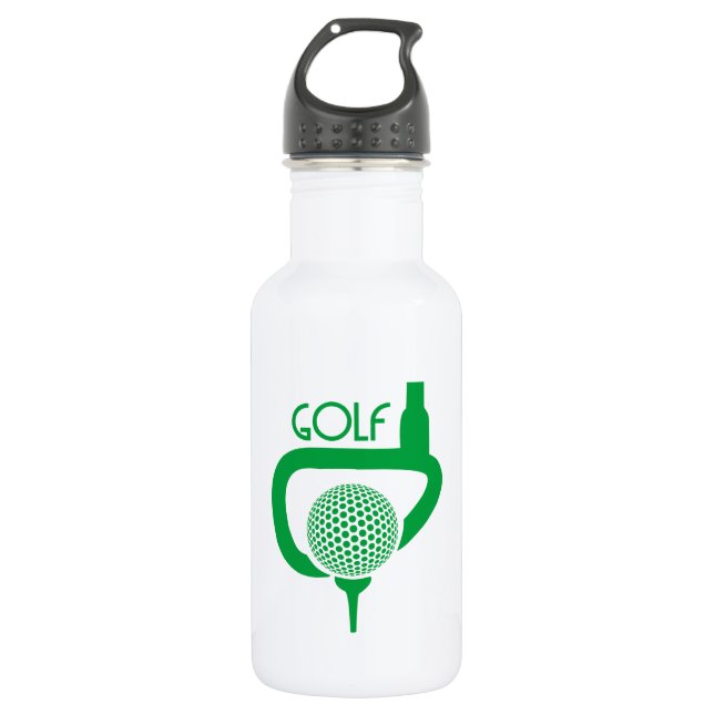 Golf Water Bottle (Front)