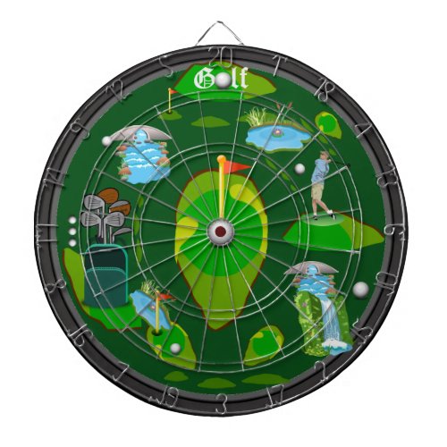 Golf Water Hazard Dartboard