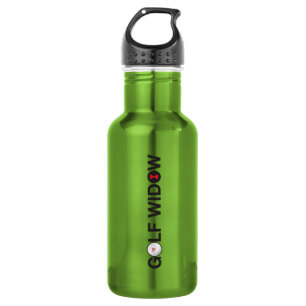 Golf Widow_Badge of Honor_logotype Water Bottle