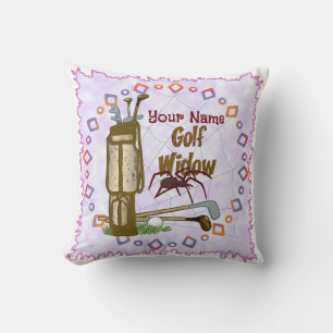 Golf Widow pillow