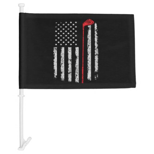 Golf with America Flag