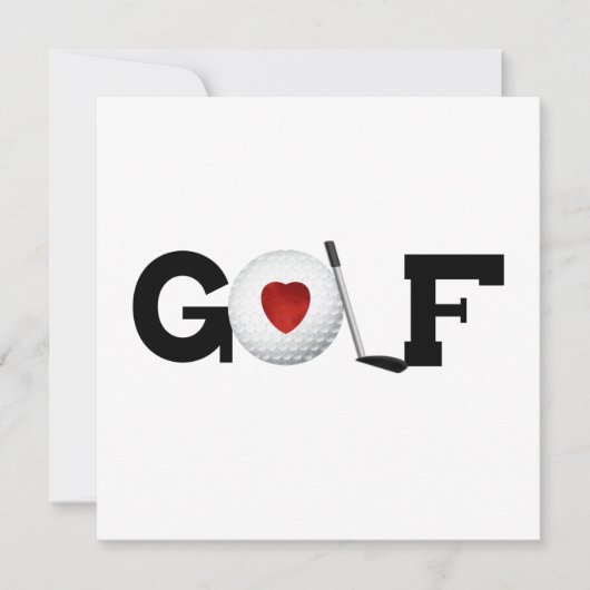 Golf With Golf Ball Tshirts and Gifts (Front)