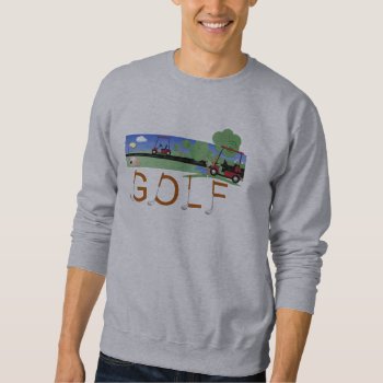 Golf With Golf Carts Tshirts And Gifts by sport_shop at Zazzle