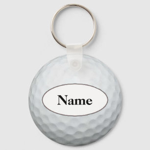 golf with your name on it keychain