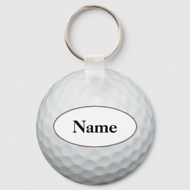 golf with your name on it keychain (Front)