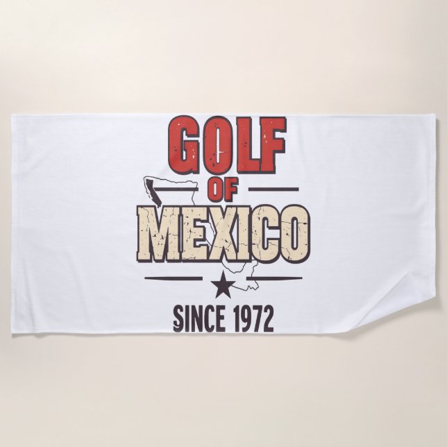 Golf Wives Social Club Flowers Beach Towel (Front)