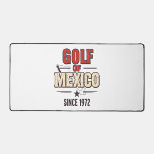 Golf Wives Social Club Flowers Desk Mat