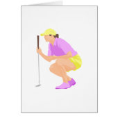 Golf Woman Logo (Front)