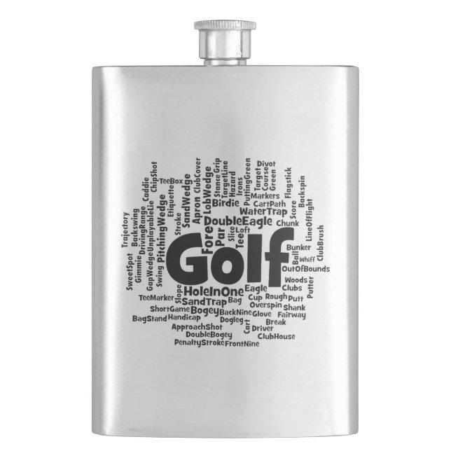 Golf Word Cloud Flask (Front)