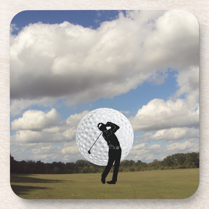 Golf World Drink Coaster