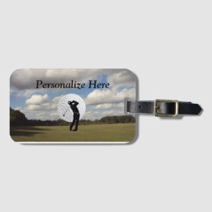 Golf World For Golfers Luggage Tag