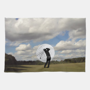 Golf World Kitchen Towel