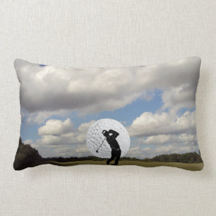 Golf World Lumbar Pillow