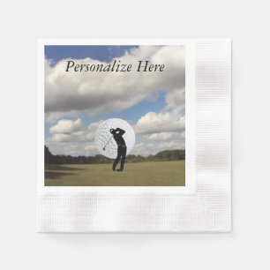 Golf World Paper Napkins