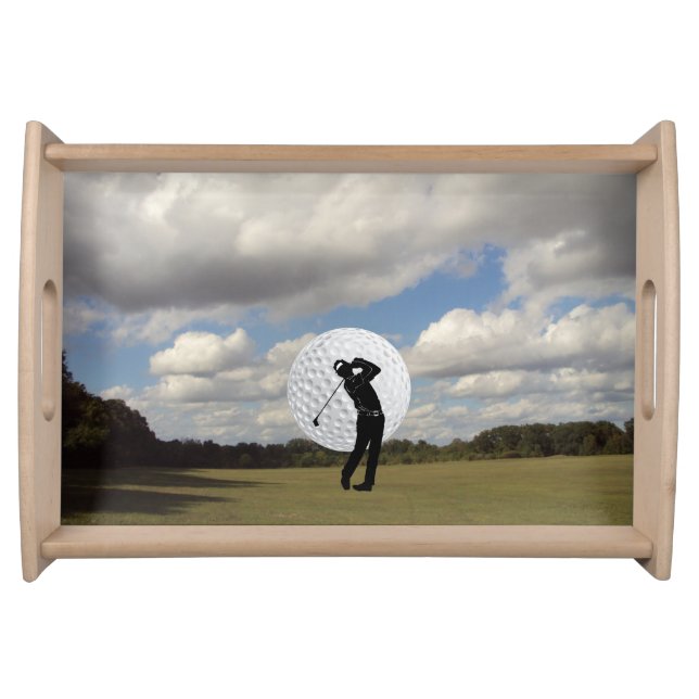 Golf World Serving Tray (Front)