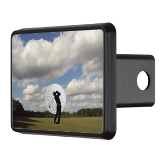 Golf World Trailer Hitch Cover