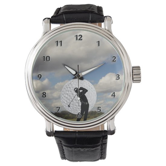 Golf World Wrist Watch