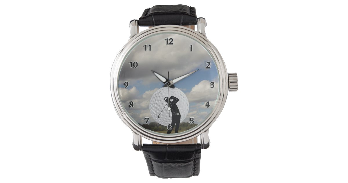 Golf World Wrist Watch Zazzle