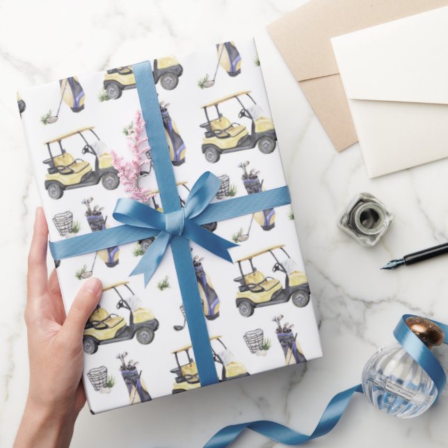 Golf Wrapping Paper (Gifting)