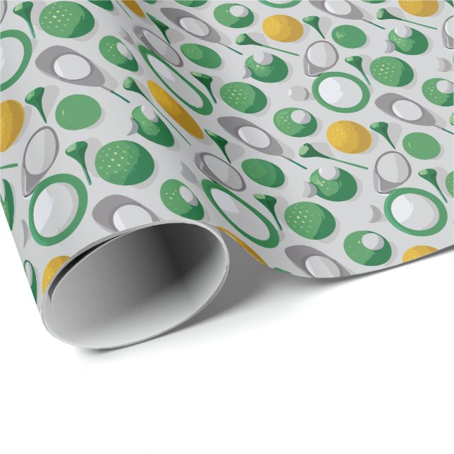 Golf Wrapping Paper (Roll Corner)