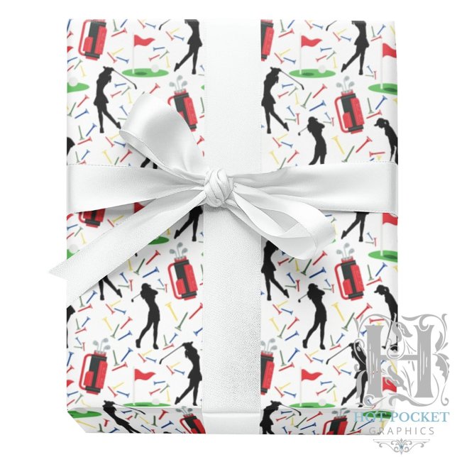 Golf Wrapping Paper (Women) (Creator Uploaded)