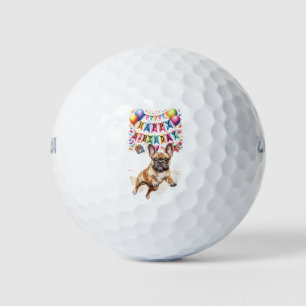 Golf your Birthday Celebration with French Bulldog Golf Balls