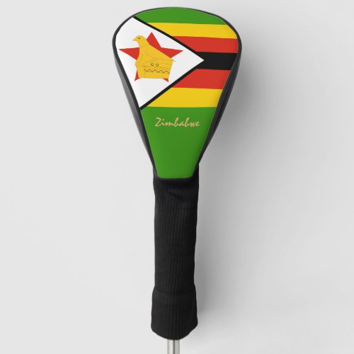 Golf Zimbabwe  Zimbabwe Flag  Golf Clubs Covers