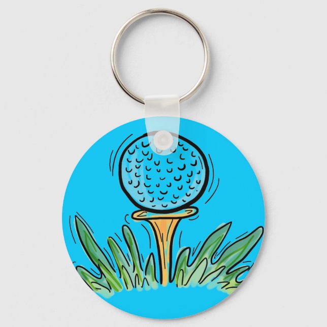Golfball keychain (Front)