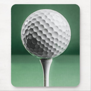 Golfball on Tee Mouse Pad