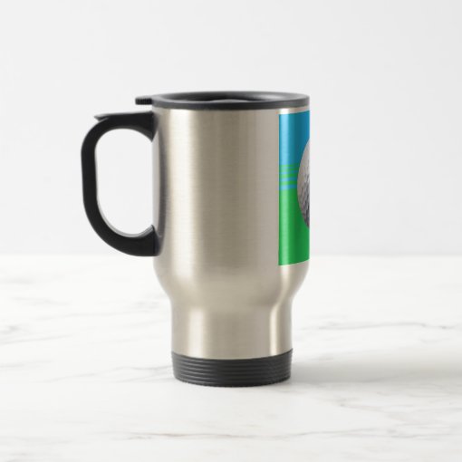Golfball Travel Mug | Zazzle