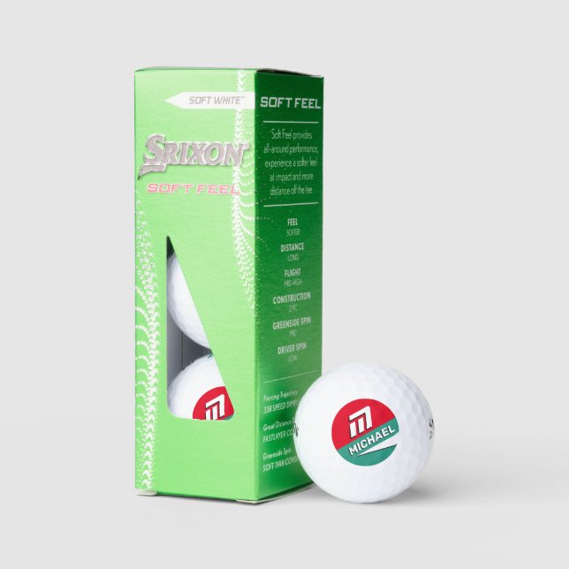 Golfball with custom Name Golf Balls (Packaging)