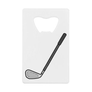 Golfclub Credit Card Bottle Opener