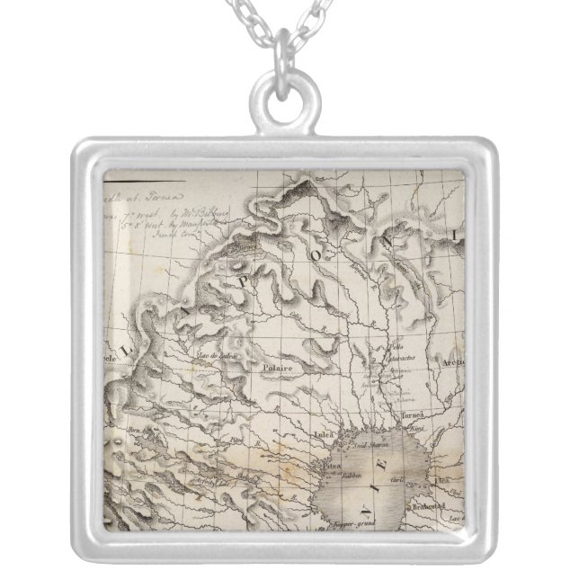 Golfe de Botnie Silver Plated Necklace (Front)