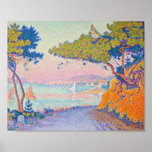 Golfe Juan Paul Signac Poster