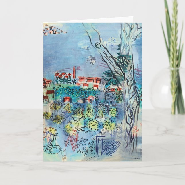 Golfe-Juan | Raoul Dufy Card (Front)