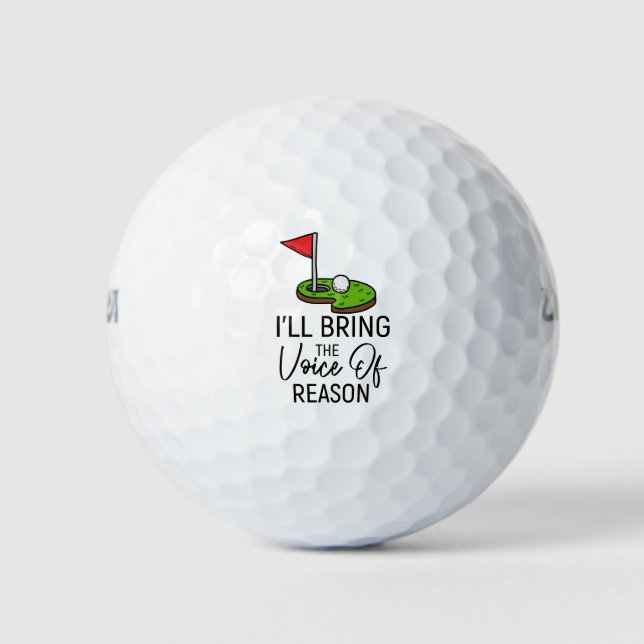 Golfer bachelor party  golf balls (Front)