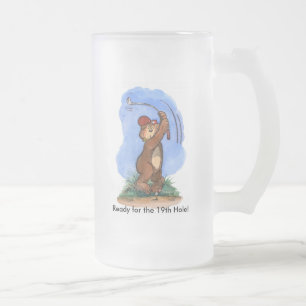 Golfer Beer Mug