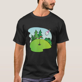 Golfer Birthday Golf Happy Birdie To Me Dad Son T-Shirt