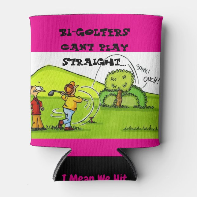 Golfer Can Cooler (Front)