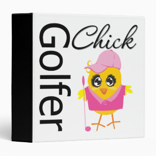 Golfer Chick Binder