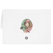 Golfer Chicks Rule Cards (Back Horizontal)