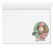 Golfer Chicks Rule Cards (Inside Horizontal (Bottom))