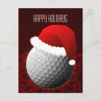 Golfer Christmas Cards by XmasMall at Zazzle
