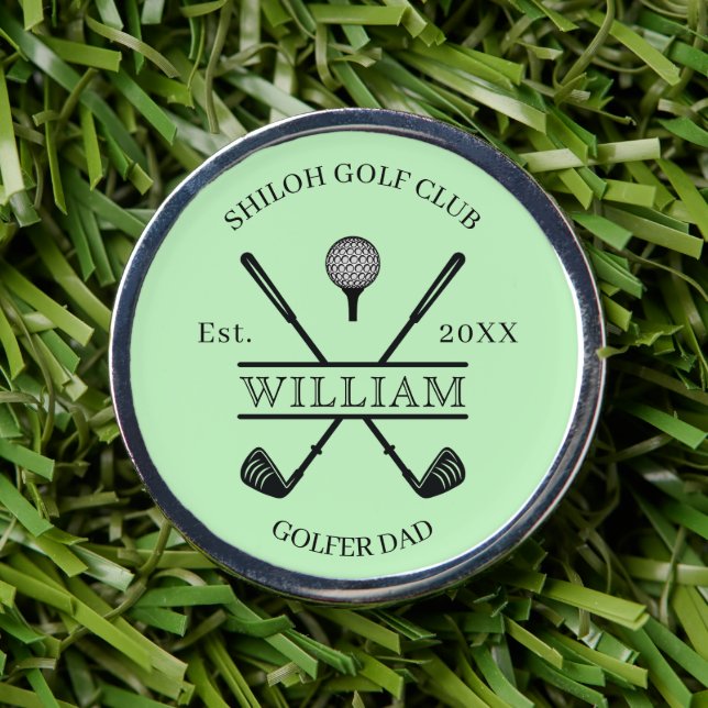 Golfer Cross Club Divot Tool (Insitu (On Grass))