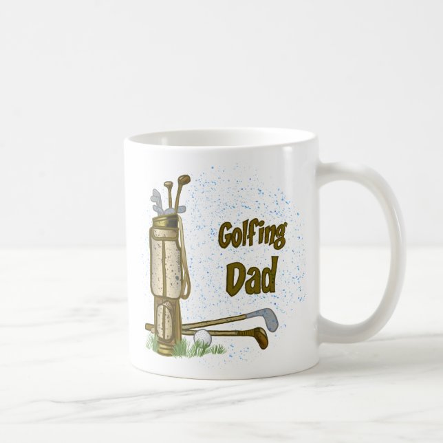 Golfer Dad mug (Right)