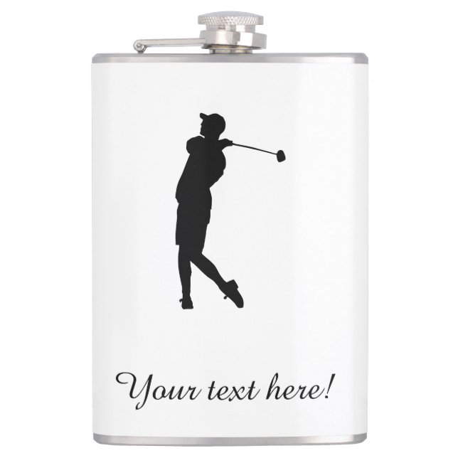 Golfer Flask (Front)