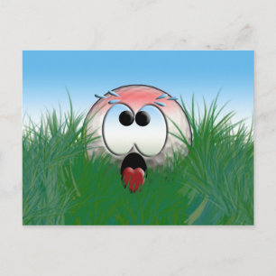 Golfer Gift Idea Golf Player Golfball Humor Funny Postcard