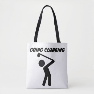 GOLFER GIRL GOLF TOTE BAG